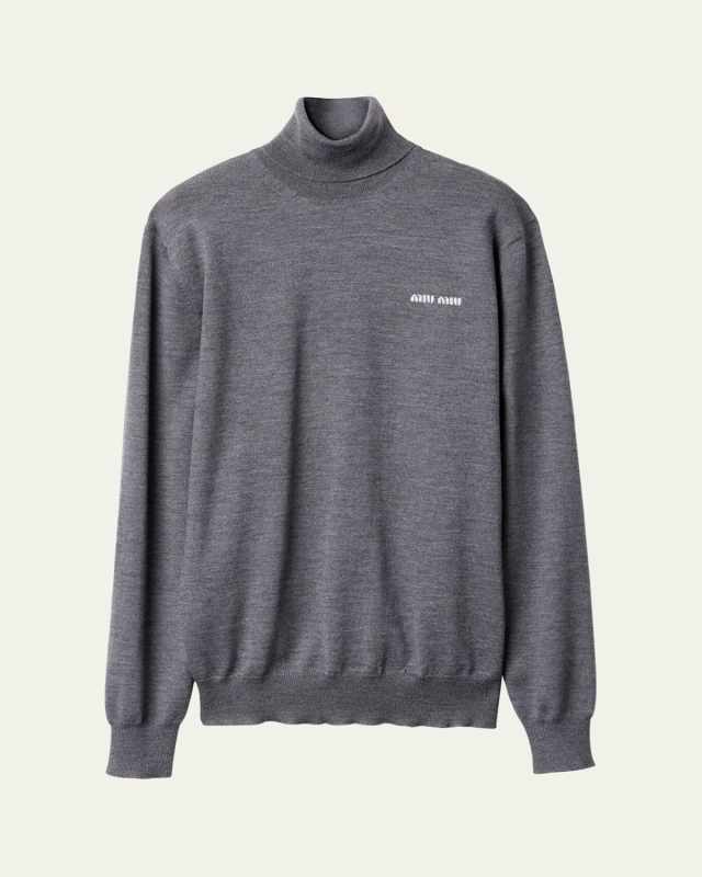 Wool Turtleneck Sweater